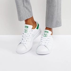 Adidas `Stan Smith’ White Sneakers